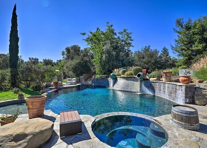 Peaceful Ranch Resort And Vineyard View, Pool Access